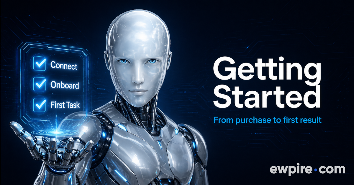 Getting Started with ewpire v2: From Purchase to First Result