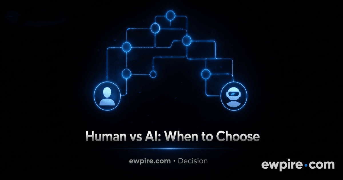When to Hire a Human vs Deploy an AI Agent